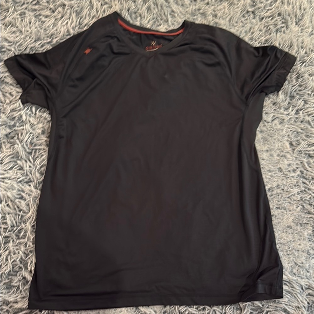 RHONE Black Short Sleeve Tee